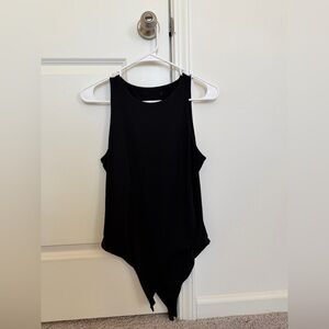 black bodysuit